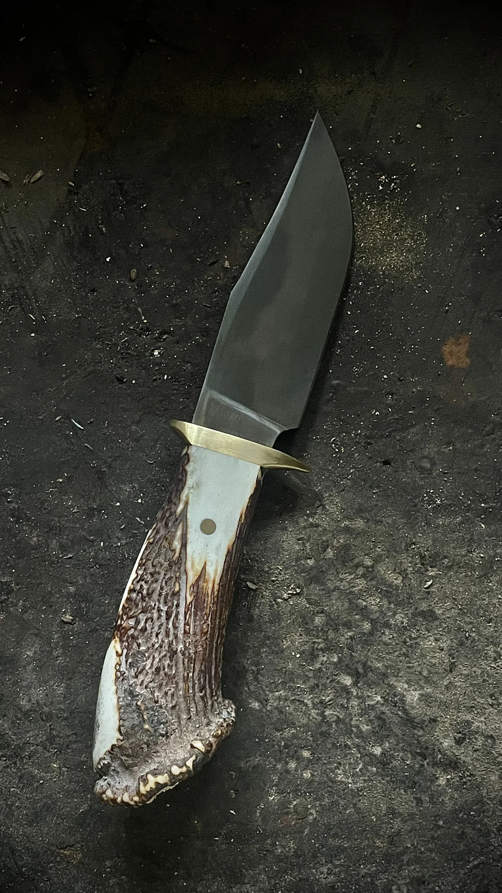 Crown Bowie handmade knife